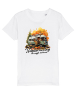 Wanderlusting through autumn Tricou mânecă scurtă  Copii Mini Creator