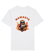 Namaste de toamnă Tricou mânecă scurtă Unisex Rocker