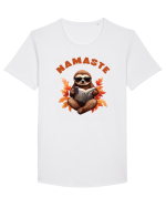 Namaste de toamnă Tricou mânecă scurtă guler larg Bărbat Skater