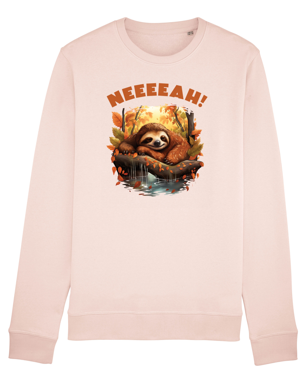 Bluză mânecă lungă Unisex Rise Candy Pink
