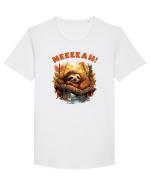 Neeeah Tricou mânecă scurtă guler larg Bărbat Skater