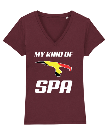 Spa Francorchamps Burgundy