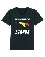 Spa Francorchamps Tricou mânecă scurtă guler V Bărbat Presenter