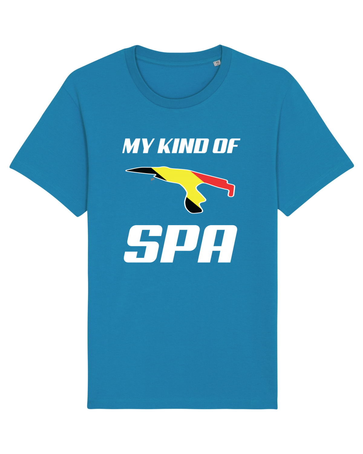 Tricou mânecă scurtă Unisex Rocker Azur