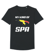 Spa Francorchamps Tricou mânecă scurtă guler larg Bărbat Skater