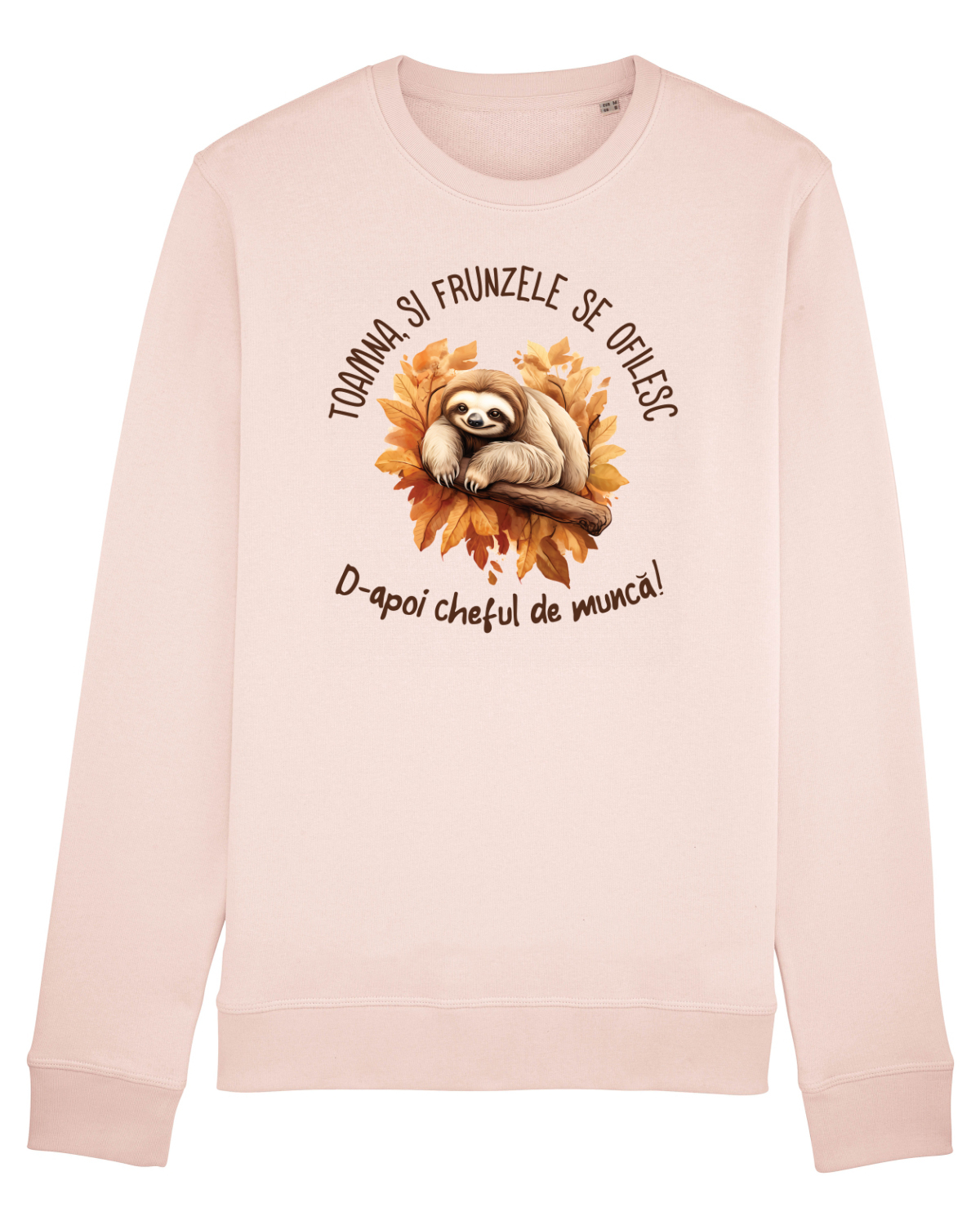 Bluză mânecă lungă Unisex Rise Candy Pink