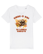 Unde-s doi și lenea crește Tricou mânecă scurtă  Copii Mini Creator