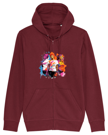 Girl Power  Burgundy