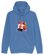 Girl Power  Hanorac cu fermoar Unisex Connector