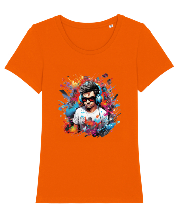 Life is music Bright Orange