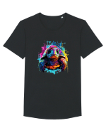 Turtle Power Tricou mânecă scurtă guler larg Bărbat Skater