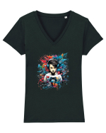 Play on Tricou mânecă scurtă guler V Damă Evoker