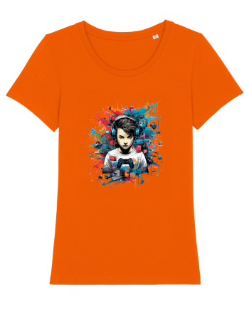 Play on Bright Orange
