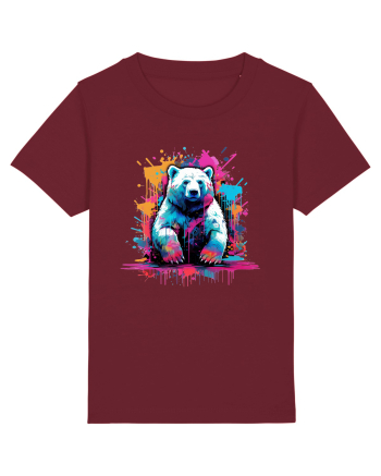Polar Bear Burgundy