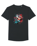 Fly away  Tricou mânecă scurtă guler larg Bărbat Skater