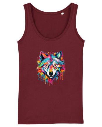 Dream Wolf Burgundy