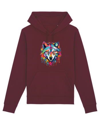 Dream Wolf Burgundy