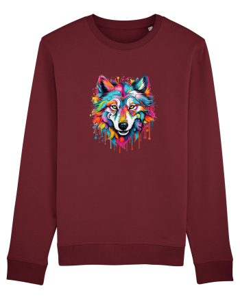 Dream Wolf Burgundy