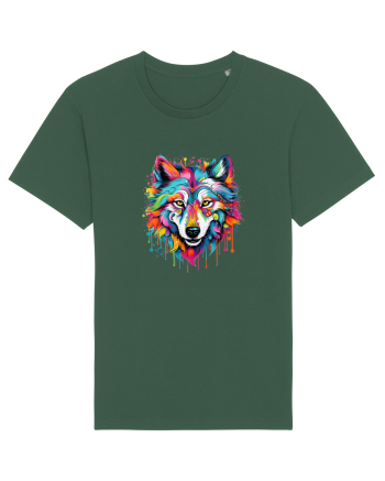 Dream Wolf Bottle Green