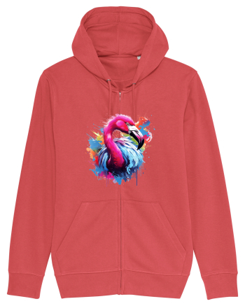 Flamingo splash Carmine Red