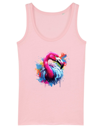 Flamingo splash Cotton Pink