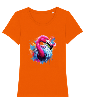Flamingo splash Bright Orange