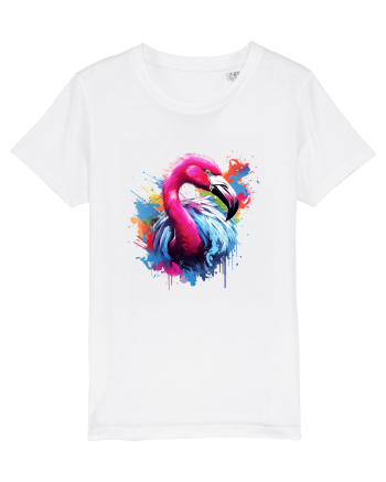 Flamingo splash White