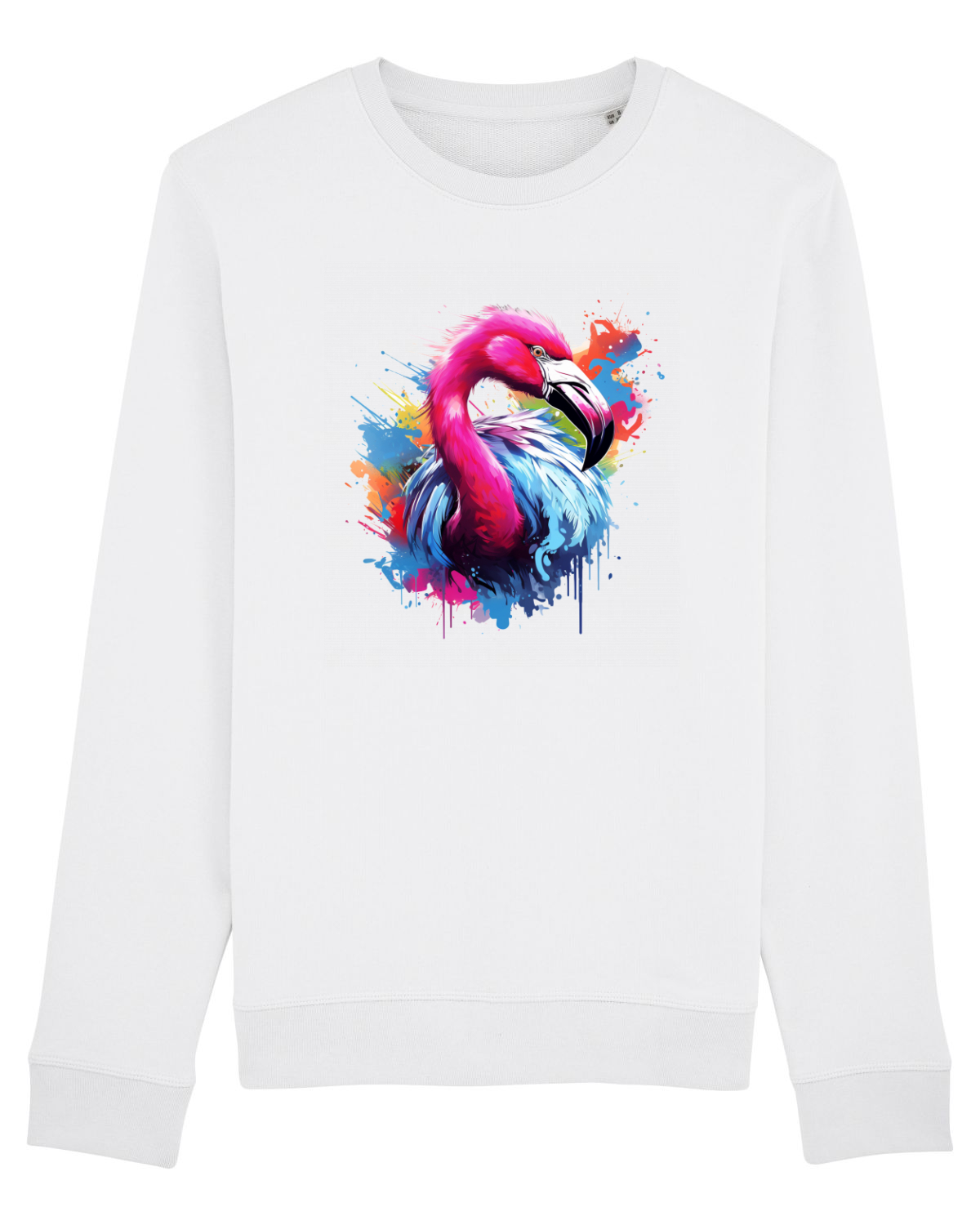 Bluză mânecă lungă Unisex Rise White