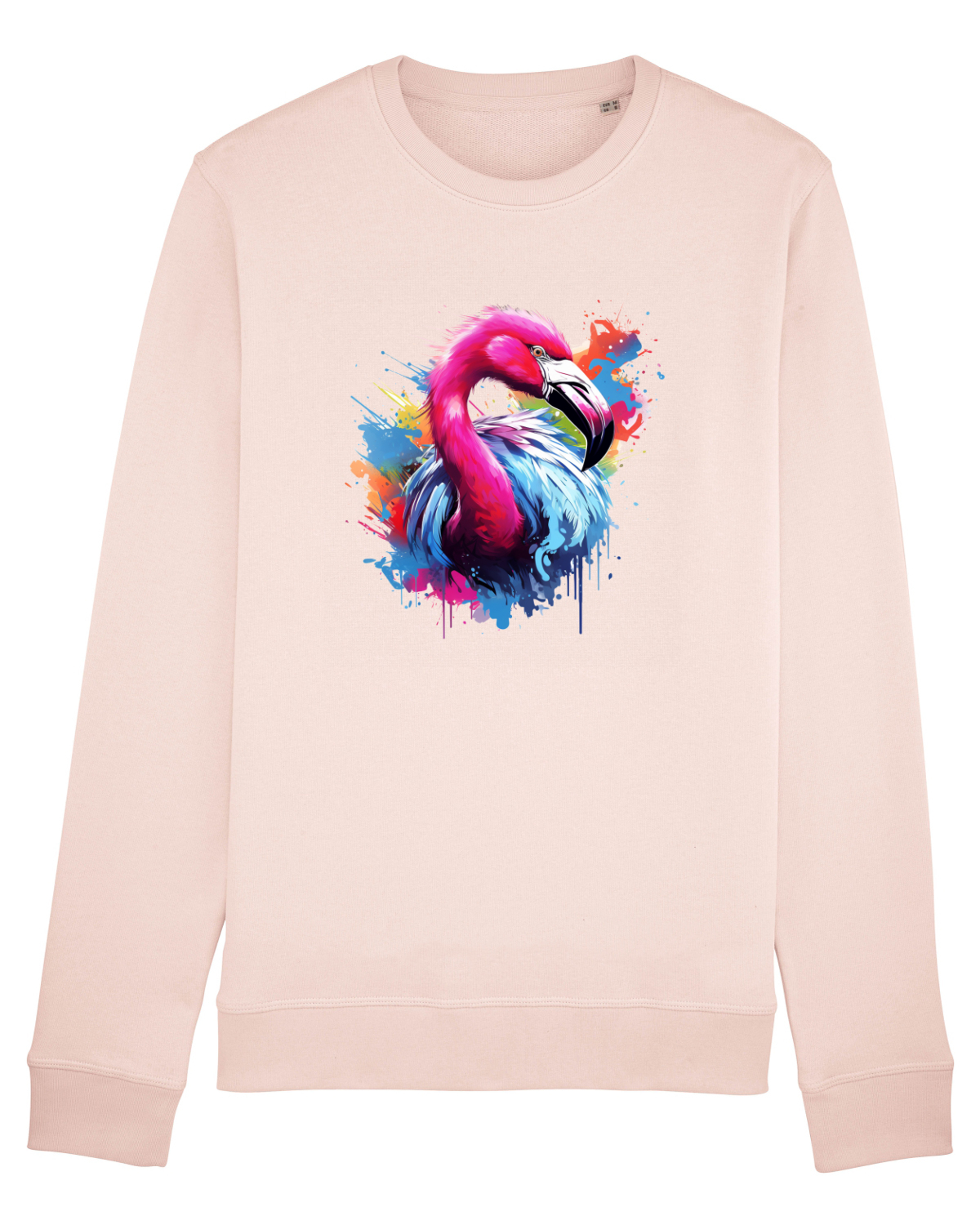 Bluză mânecă lungă Unisex Rise Candy Pink
