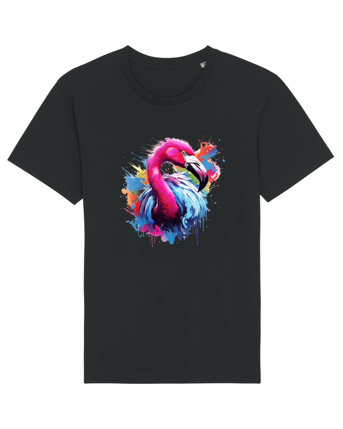 Tricou mânecă scurtă Unisex Rocker Black