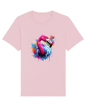 Flamingo splash Cotton Pink