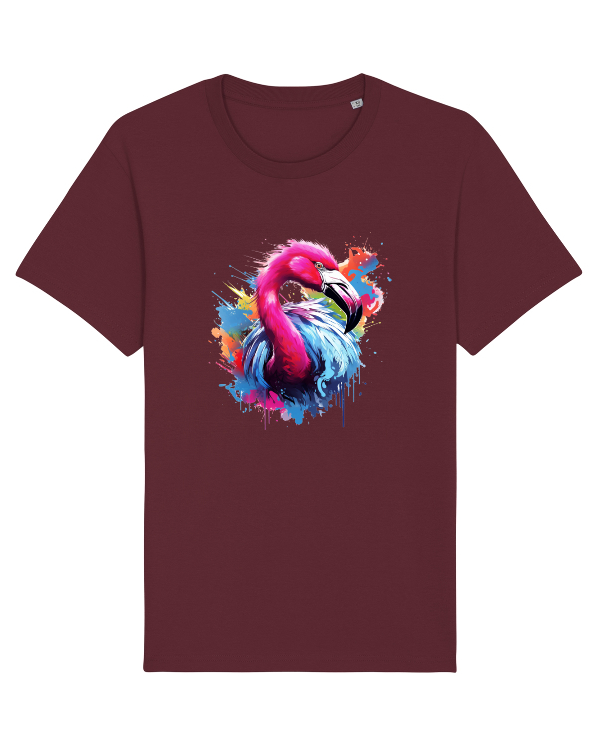 Tricou mânecă scurtă Unisex Rocker Burgundy