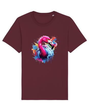 Flamingo splash Burgundy