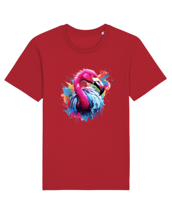 Flamingo splash Red