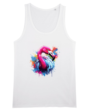 Flamingo splash White