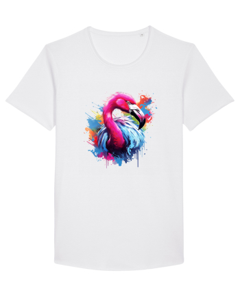 Flamingo splash White