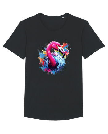 Flamingo splash Black