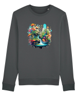 Smurf Village   Bluză mânecă lungă Unisex Rise