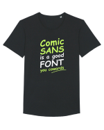 Comic Sans is good Tricou mânecă scurtă guler larg Bărbat Skater