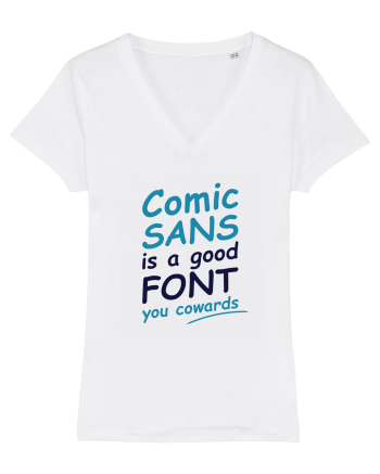 Comic Sans is good White