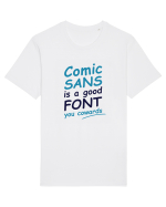 Comic Sans is good Tricou mânecă scurtă Unisex Rocker