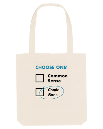 Choose Comic Sans Natural