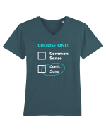 Choose Comic Sans Tricou mânecă scurtă guler V Bărbat Presenter