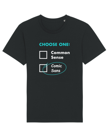 Choose Comic Sans Black