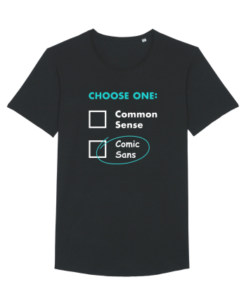 Choose Comic Sans Black