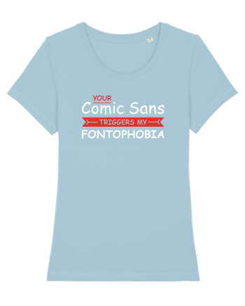 Fontophobia Sky Blue