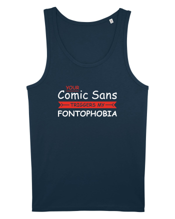 Fontophobia Navy
