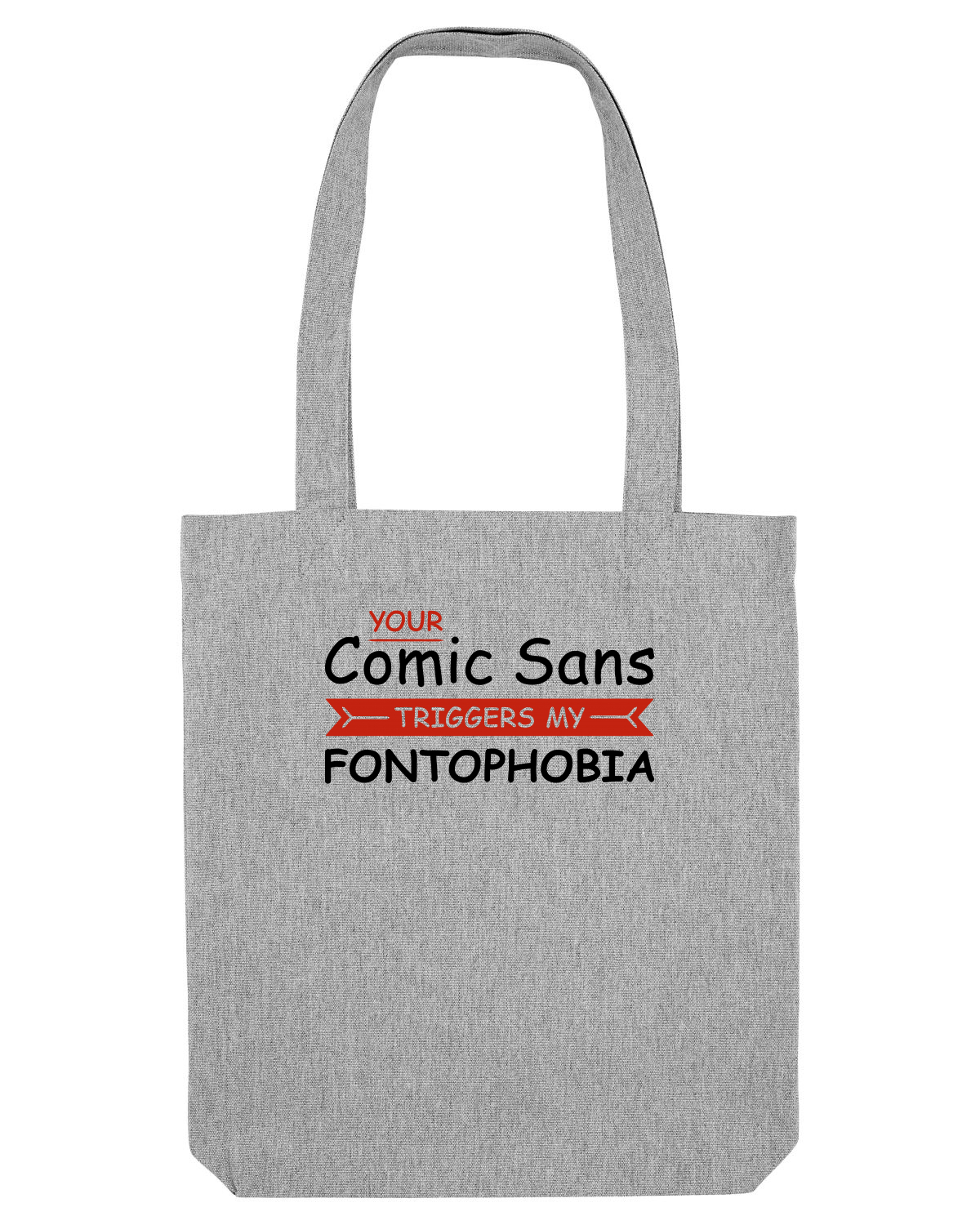 Sacoșă textilă Heather Grey