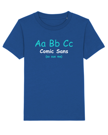 Comic Sans Majorelle Blue