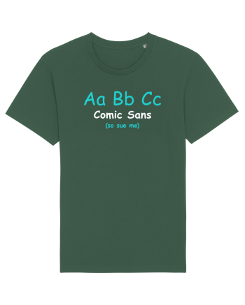 Comic Sans Bottle Green